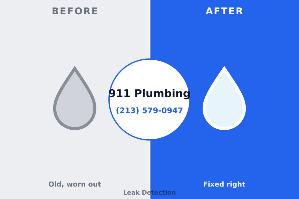 Before and after: plumbing repair Lakeland Highlands, FL